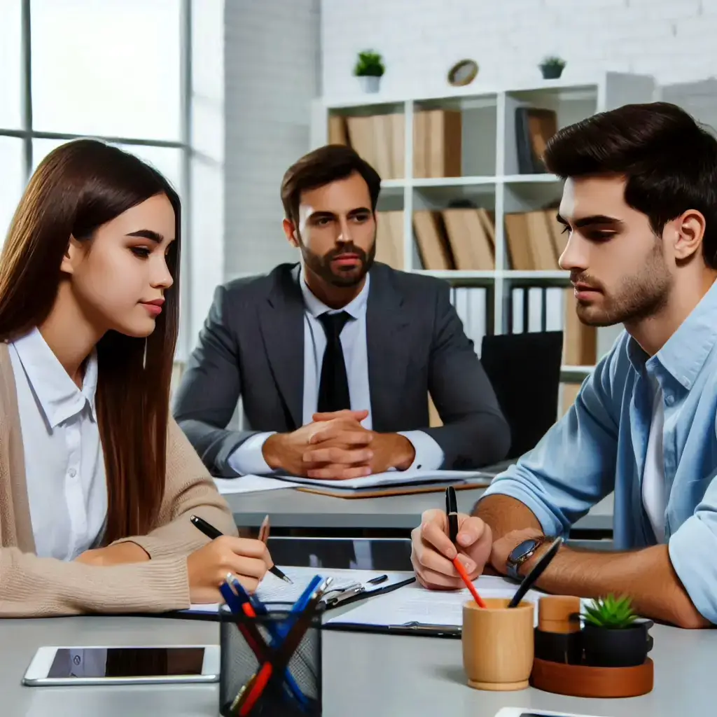 Couple seeking mediation