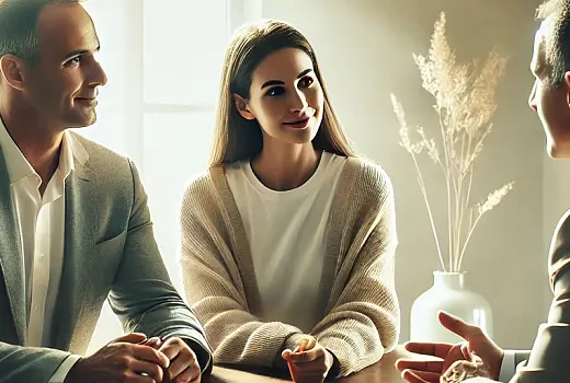 Couple looking for a peaceful divorce