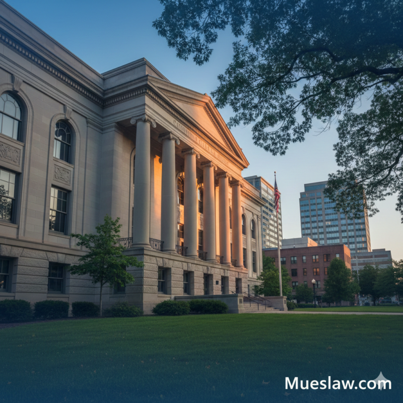 Historic courthouse building in downtown Dayton Ohio representing a trusted Dayton OH Divorce Attorney