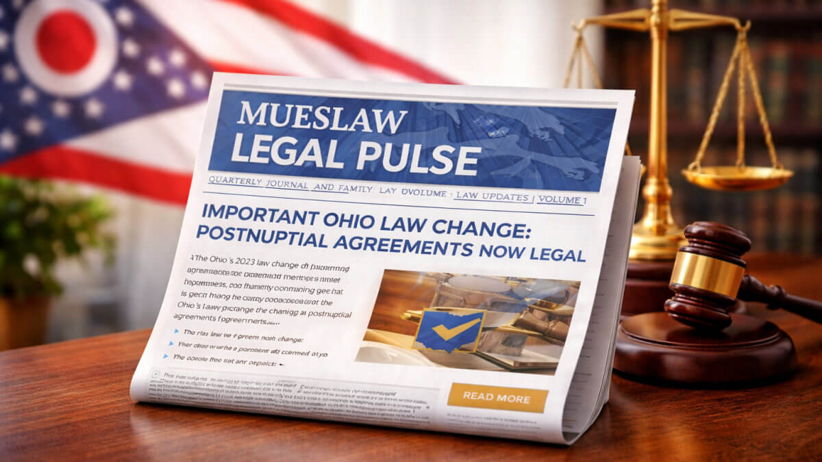 MuesLaw Launches “The Legal Pulse” Newsletter and Moves Ohio Family Law Blog to Dedicated Domain