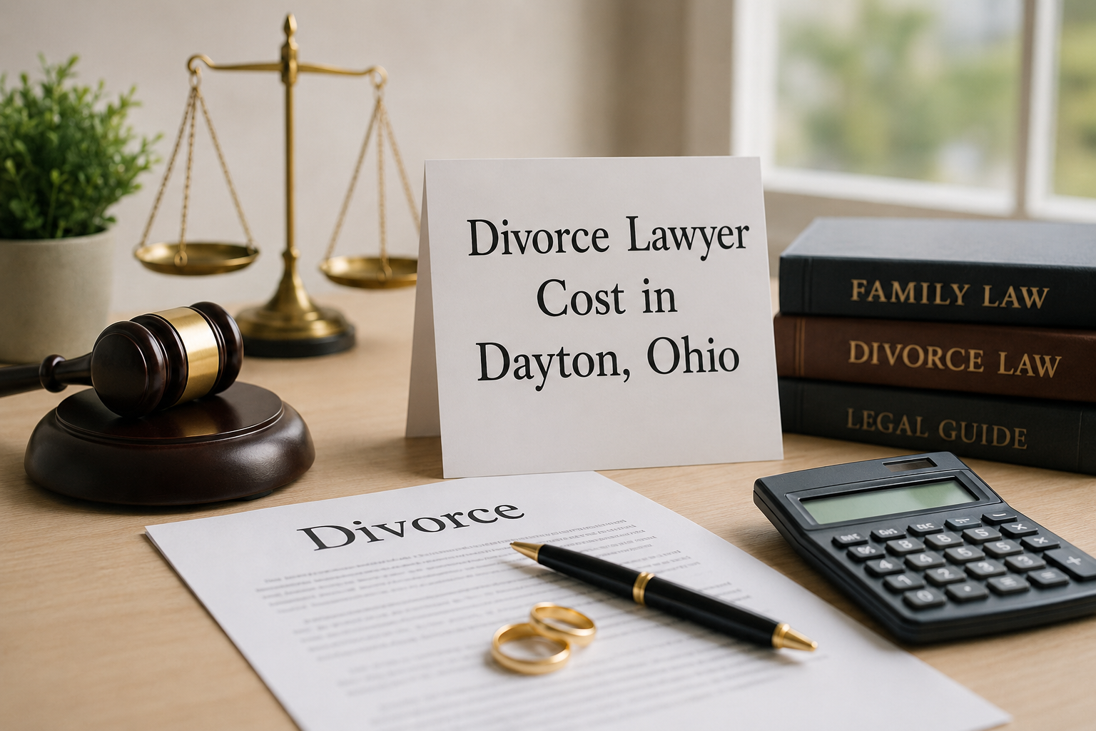How Much Does a Divorce Lawyer Cost in Dayton, Ohio?